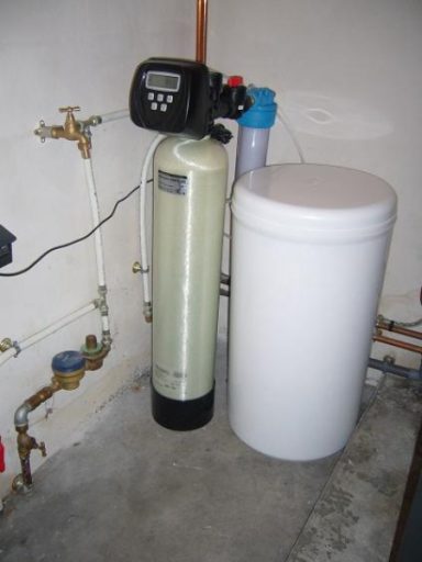 Adoucisseur d'eau volumétrique BI-Bloc avec pré-filtration